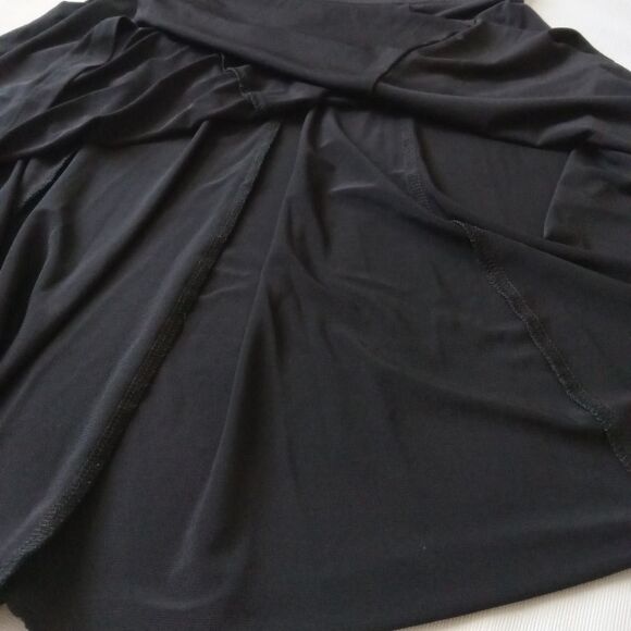 Enfocus Studio Black & Pink Mesh Fit & Flare Above Knee Length Dress Women's 10 - Picture 13 of 13